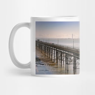 Southend on Sea Pier Beach Essex England Mug